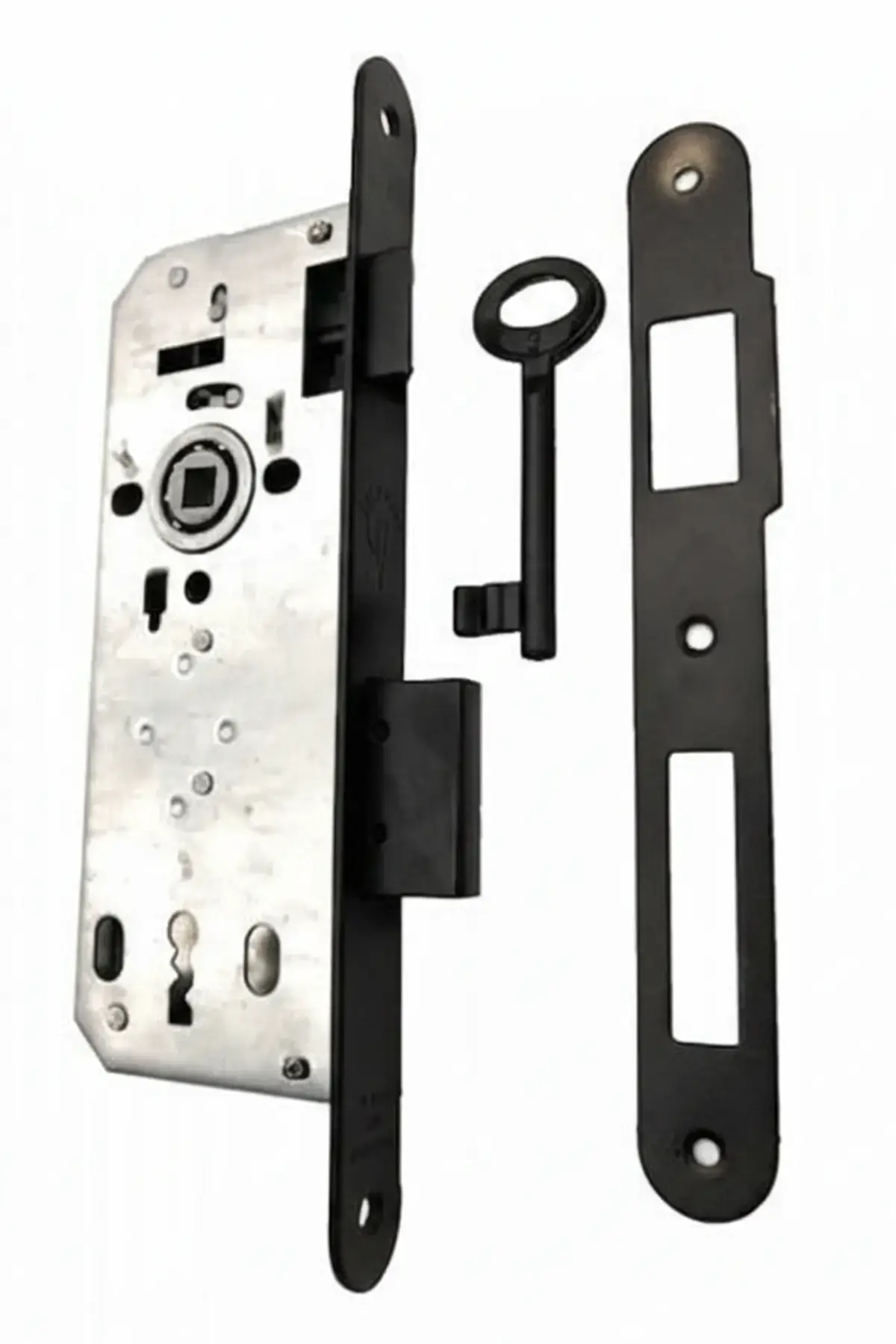 ÖZCANLAR Sessiz İç Kapı Oda Kilidi S0.45 Siyah