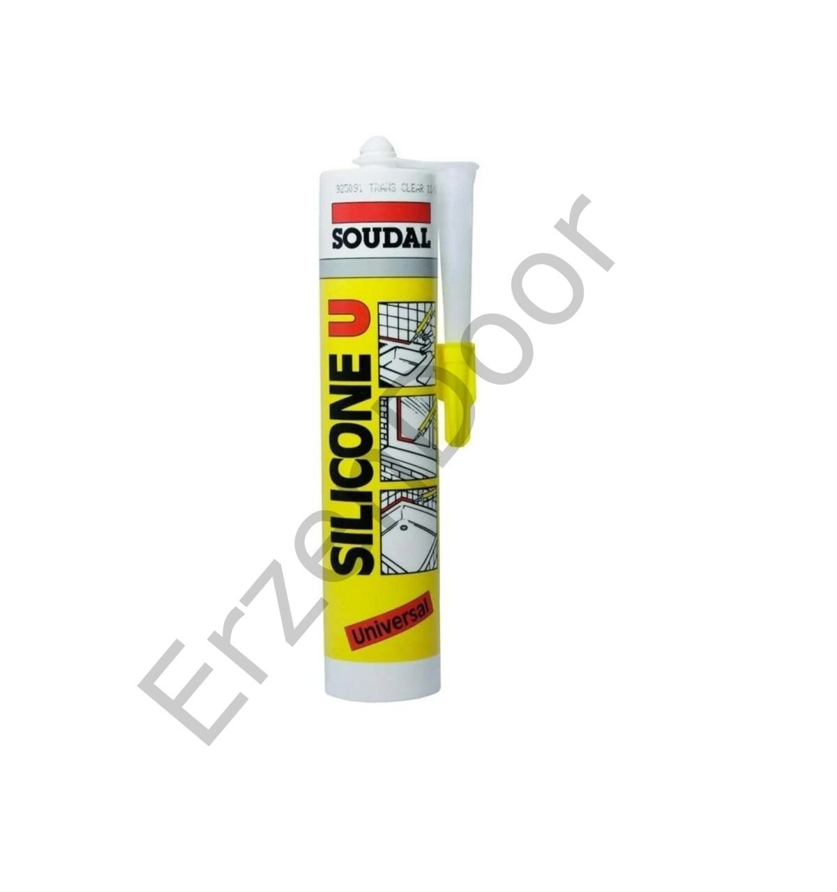 SOUDAL Genel Amaçlı Silikon 280 Gr Transparent/Şeffaf