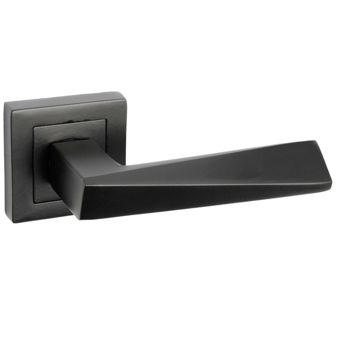 ARCAN Prizma AR127 Kare Rozetli WC - Siyah